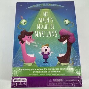My Parents Might Be Martians Game Kitten Games Family Game Night New Sealed